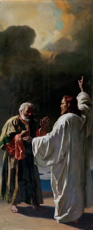 Cristo e San Pietro - Imperia